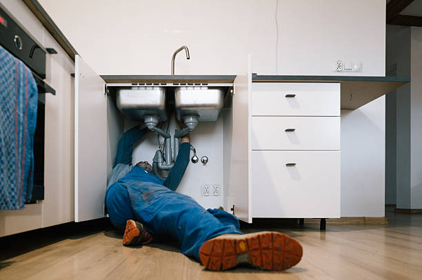 Professional Leak Detection technician working in Vernon Hill, VA